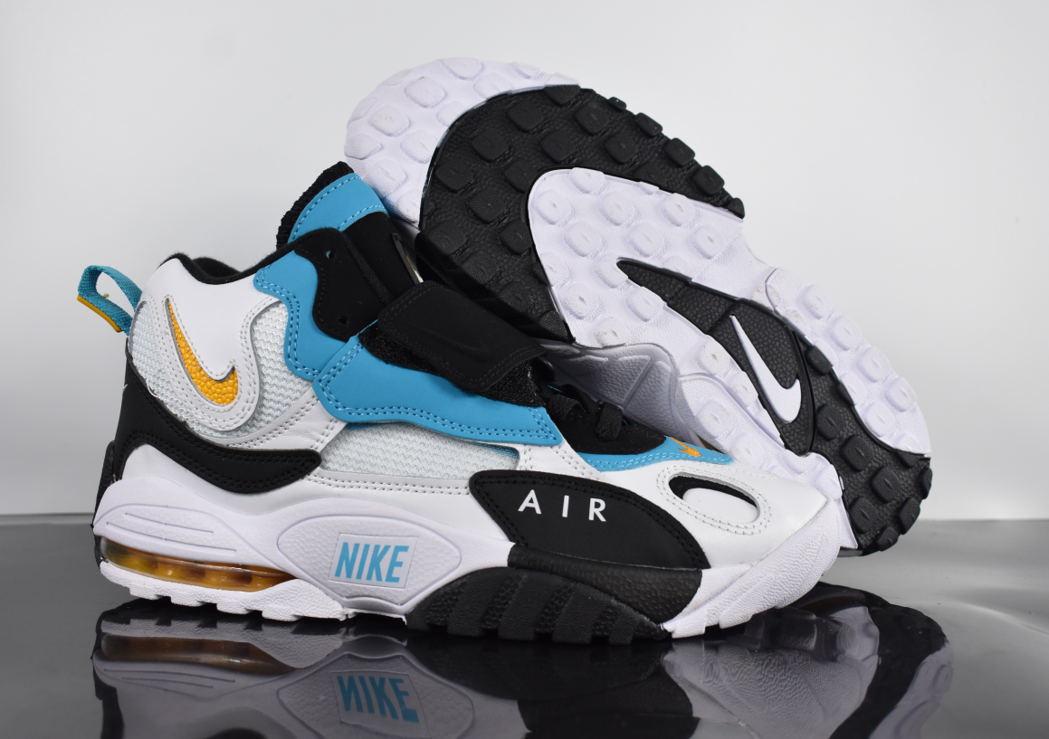 Nike Air Max Speed Turf White Jade Black Gold Shoes